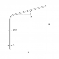 Кронштейн К2-1,5-1,0-0-1