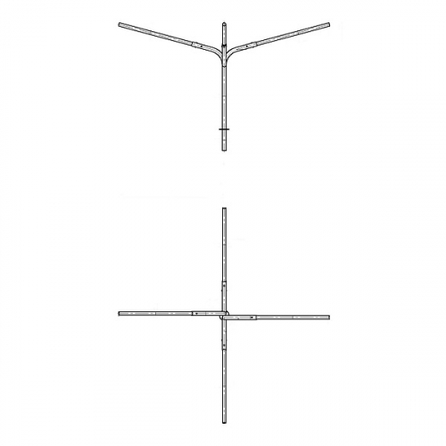 К7-2,0-2,0-1-1 кронштейн четырехрожковый